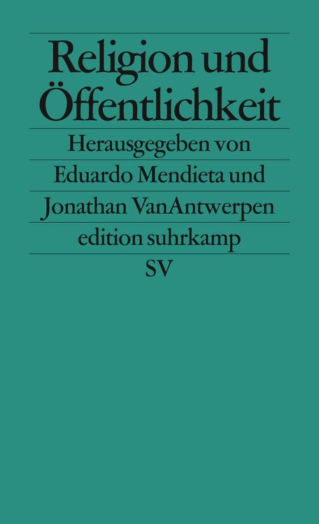 Produktbild: Religion und &Ouml;ffentlichkeit