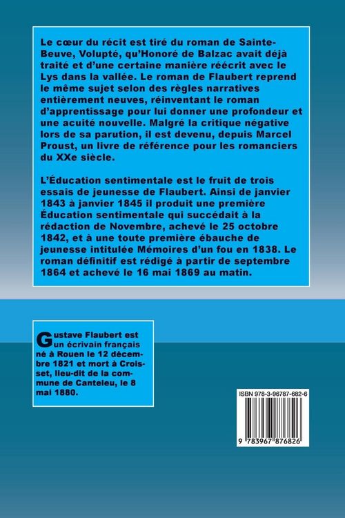 Produktbild: L'&eacute;ducation sentimentale