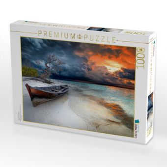 Produktbild: CALVENDO Puzzle Boot am Wasser | 1000 Teile Lege-Gr&ouml;&szlig;e 64x48cm Foto-Puzzle f&uuml;r gl&uuml;ckliche Stunden