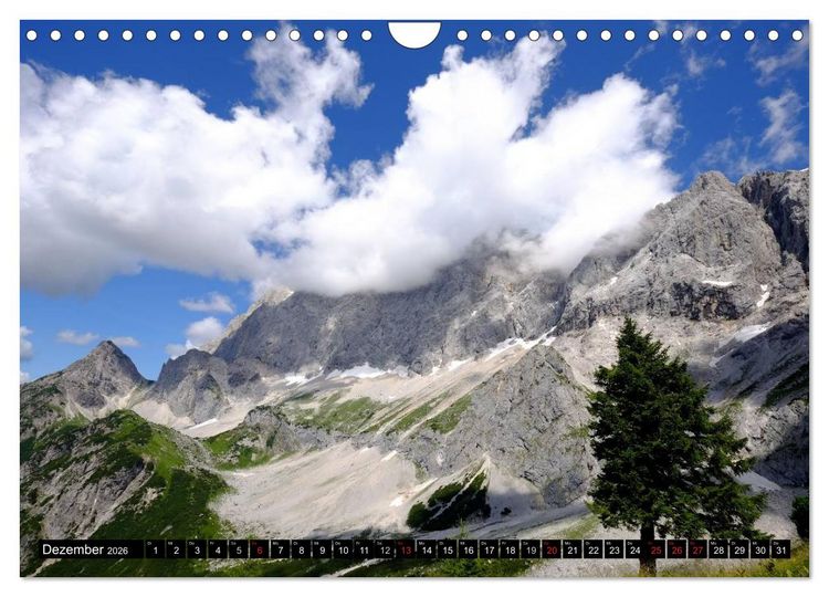 Produktbild: Sommer am Dachstein (Wandkalender 2026 DIN A4 quer), CALVENDO Monatskalender