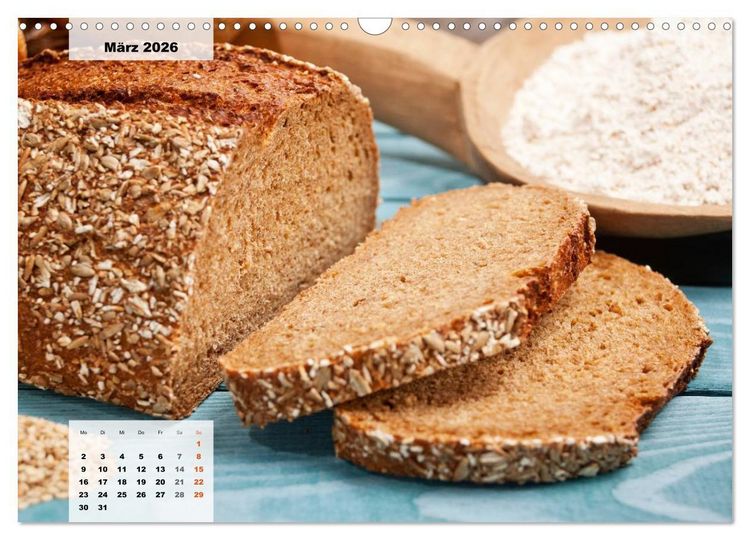 Produktbild: BROTART / 2026 (Wandkalender 2026 DIN A3 quer), CALVENDO Monatskalender