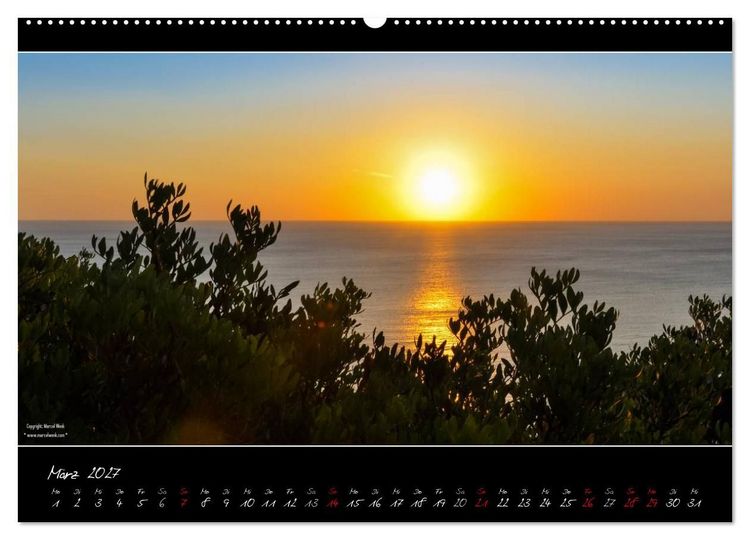 Produktbild: Sardinien Panoramakalender (hochwertiger Premium Wandkalender 2027 DIN A2 quer), Kunstdruck in Hochglanz