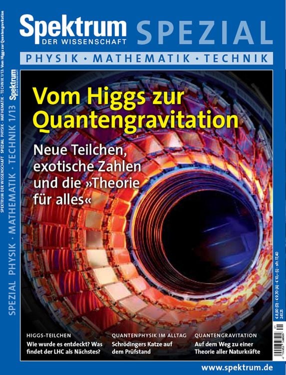 Produktbild: Vom Higgs zur Quantengravitation