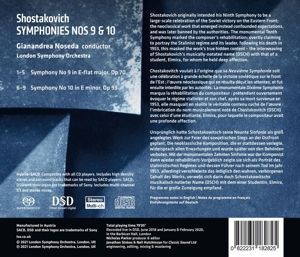Produktbild: Sinfonien 9 & 10