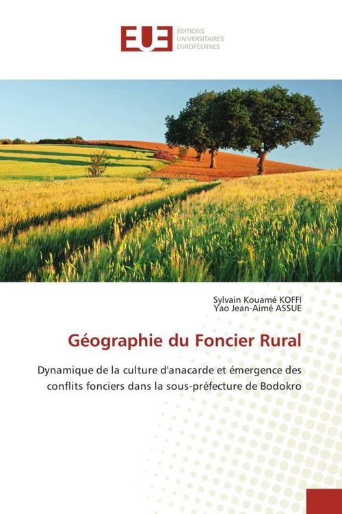 Produktbild: G&eacute;ographie du Foncier Rural
