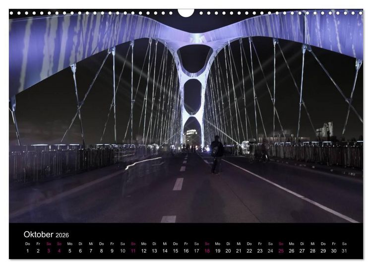 Produktbild: Luminale Frankfurt (Wandkalender 2026 DIN A3 quer), CALVENDO Monatskalender
