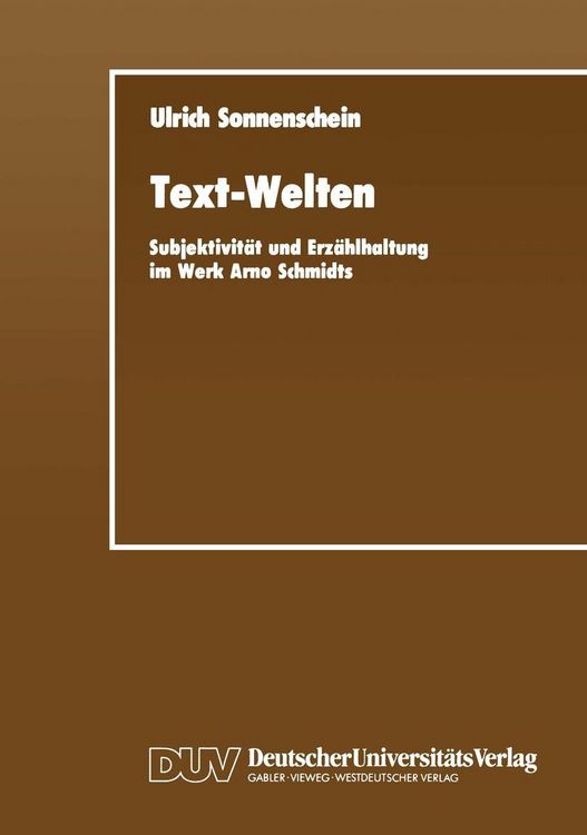 Produktbild: Text-Welten