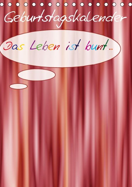Produktbild: Geburtstags-Bastelkalender (Tischkalender immerw&auml;hrend DIN A5 hoch)
