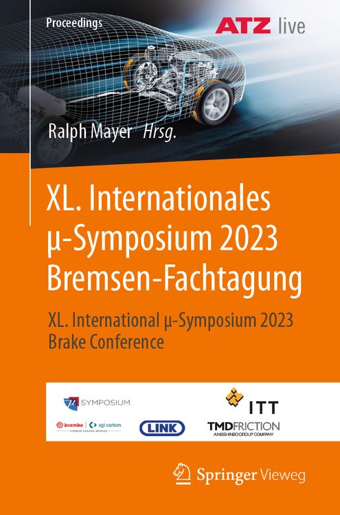Produktbild: XL. Internationales &mu;-Symposium 2023 Bremsen-Fachtagung