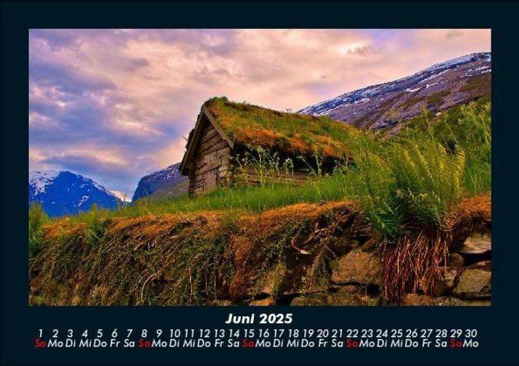 Produktbild: Naturlandschaften 2025 Fotokalender DIN A5