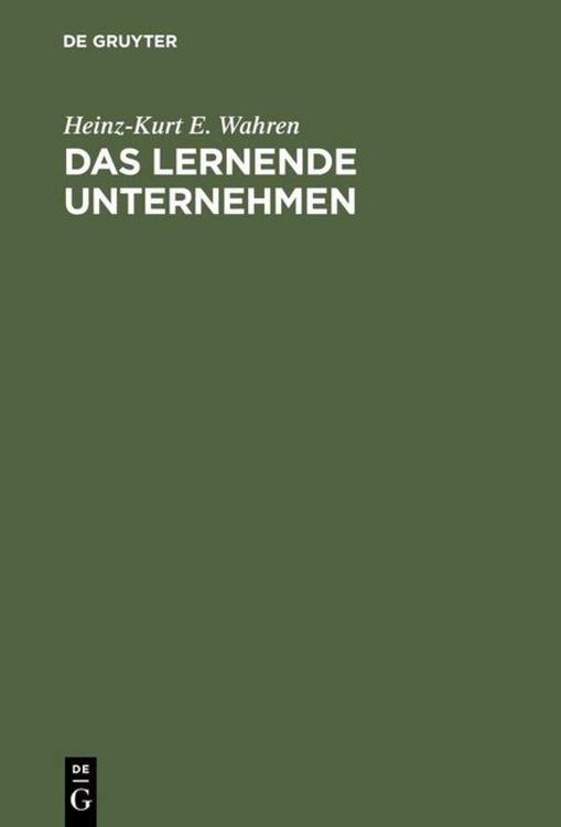Produktbild: Das lernende Unternehmen