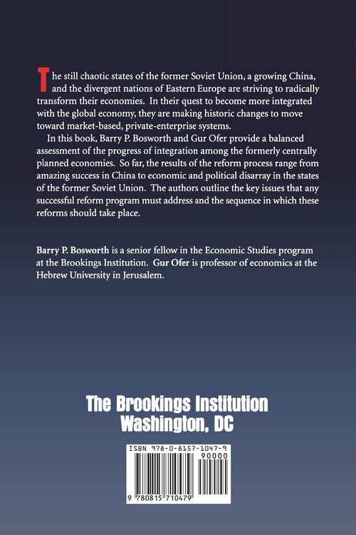 Produktbild: Reforming Planned Economies in an Integrating World Economy