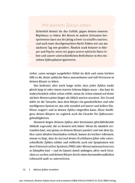 Produktbild: Meinen Zyklus lesen und verstehen