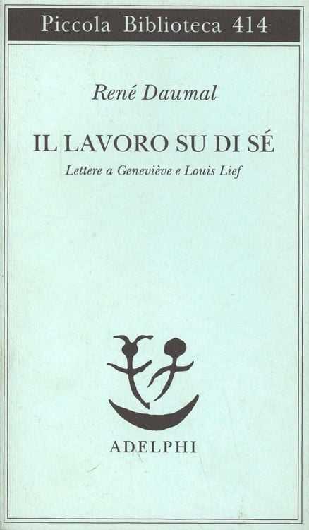 Produktbild: Il lavoro su di s&eacute;. Lettere a Genevi&egrave;ve e Louis Lief