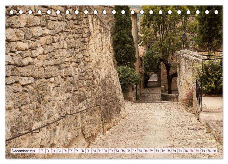 Produktbild: Provence. A journey through the villages of the French Provence (Desk Calendar 2027 DIN A5 landscape), CALVENDO 12 Month DeskCalendar