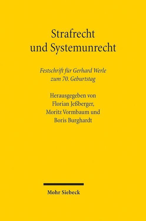 Produktbild: Strafrecht und Systemunrecht