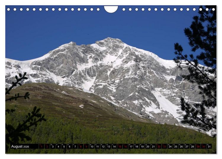 Produktbild: Sulden - S&uuml;dtiroler Bergdorf am Fu&szlig;e des Ortlers (Wandkalender 2026 DIN A4 quer), CALVENDO Monatskalender