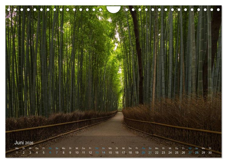 Produktbild: Japan - Im Land der aufgehenden Sonne (Wandkalender 2026 DIN A4 quer), CALVENDO Monatskalender