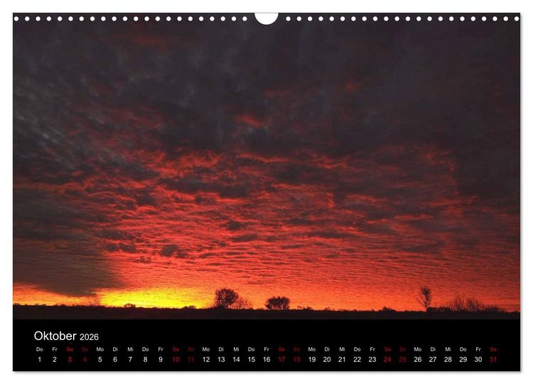 Produktbild: Wolken. (Wandkalender 2026 DIN A3 quer), CALVENDO Monatskalender