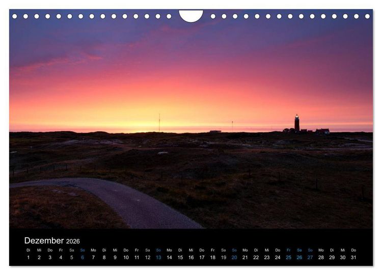 Produktbild: Gr&uuml;&szlig;e aus Texel (Wandkalender 2026 DIN A4 quer), CALVENDO Monatskalender