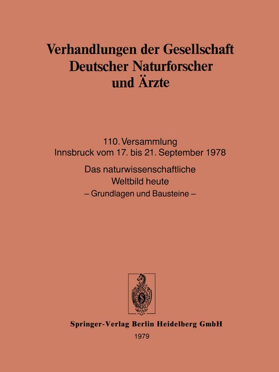 Produktbild: Verhandlungen der Gesellschaft Deutscher Naturforscher und &Auml;rzte