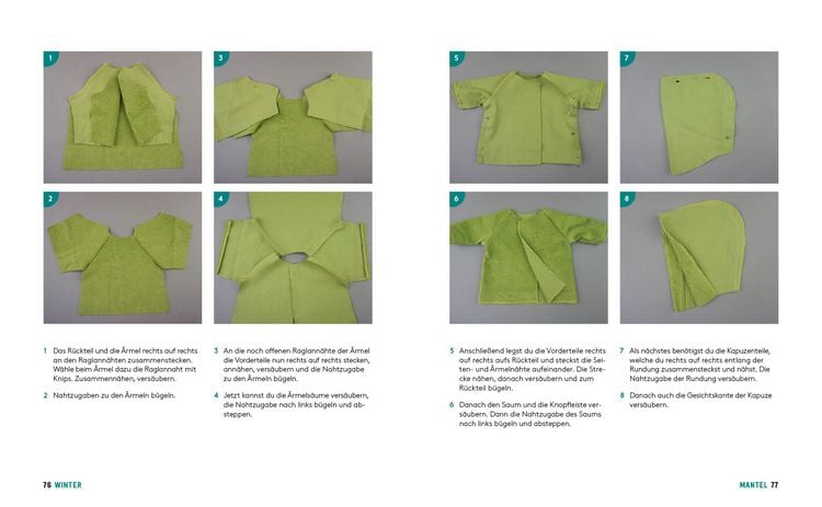 Produktbild: Hej. Minimode &ndash; S&uuml;&szlig;e Puppenkleidung n&auml;hen