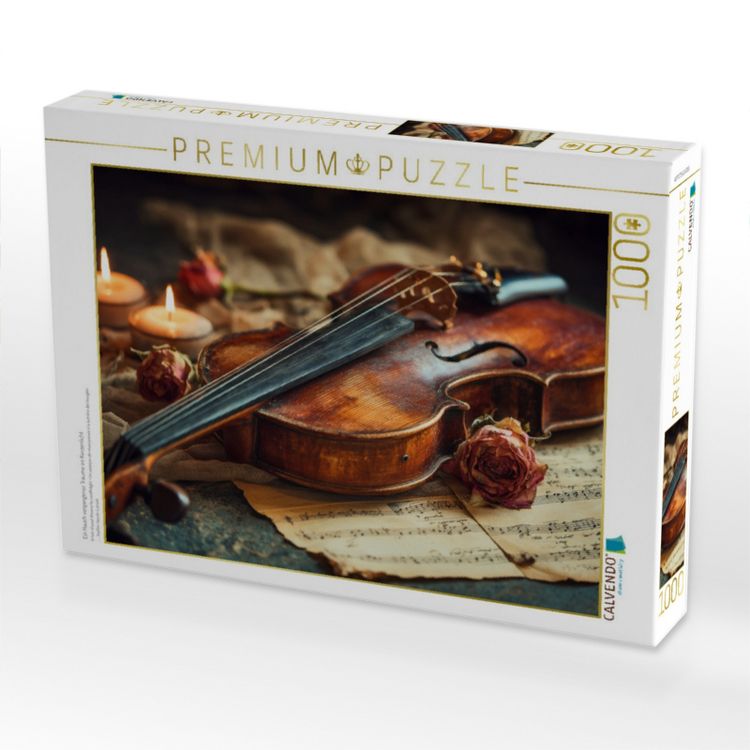 Produktbild: CALVENDO Puzzle Ein Hauch vergangener Tr&auml;ume im Kerzenlicht | 1000 Teile Lege-Gr&ouml;&szlig;e 64x48cm Foto-Puzzle f&uuml;r gl&uuml;ckliche Stunden