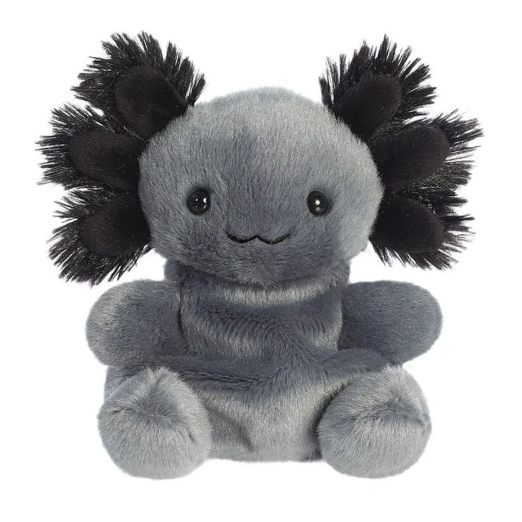Produktbild: Aurora 33875 - Palm Pals Axolotl Onyx, Pl&uuml;schtier, ca.13 cm