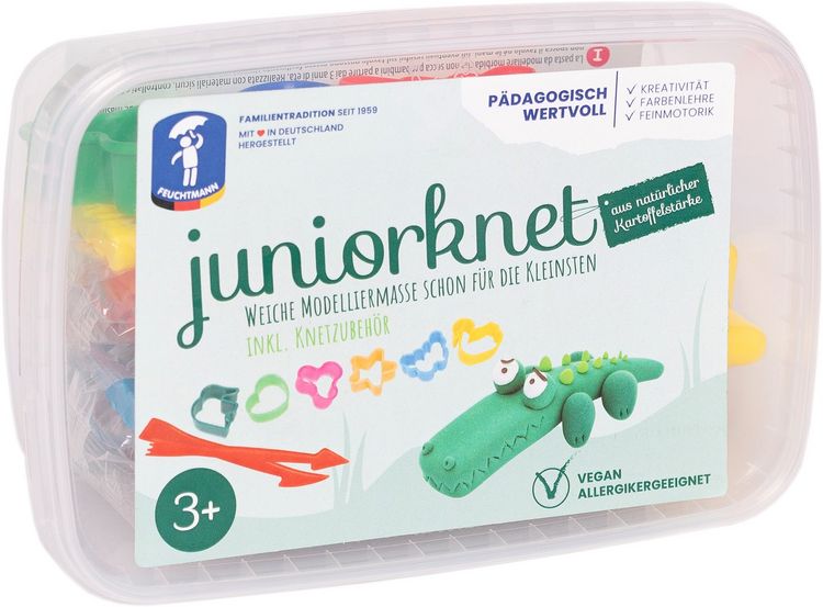 Produktbild: JUNiORKNET midi - 8 Tafeln a 35 g farbl. sort. inkl. Zubeh&ouml;r