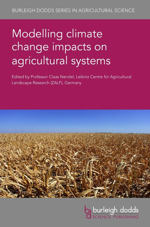 Produktbild: Modelling climate change impacts on agricultural systems