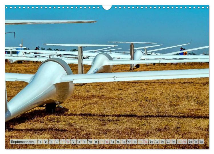 Produktbild: Segelfliegen - wie ein Vogel (Wandkalender 2026 DIN A3 quer), CALVENDO Monatskalender