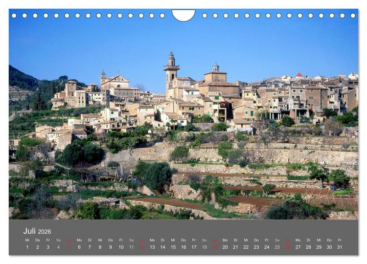 Produktbild: Trauminsel Mallorca (Wandkalender 2026 DIN A4 quer), CALVENDO Monatskalender