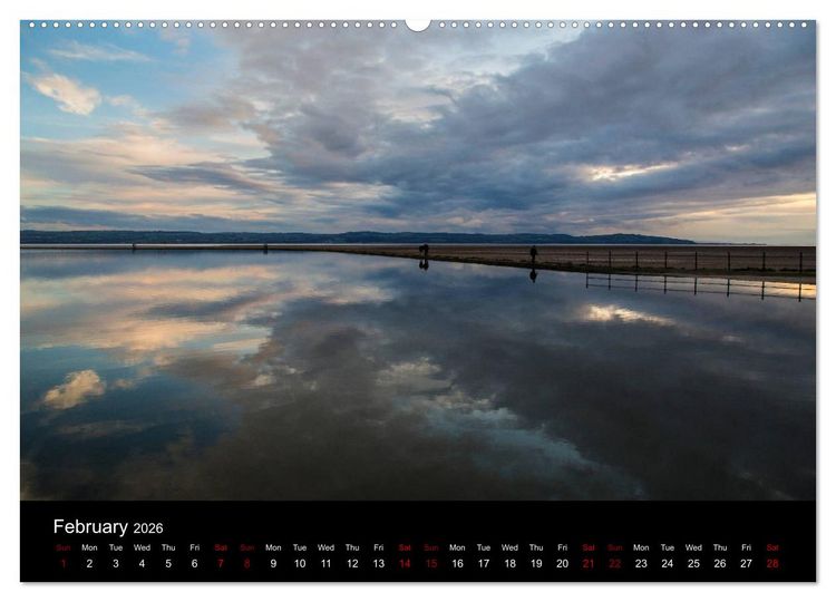 Produktbild: Wirral Reflections (High Quality Premium Wall Calendar 2026 DIN A2 landscape),CALVENDO 12 Month Wall Calendar