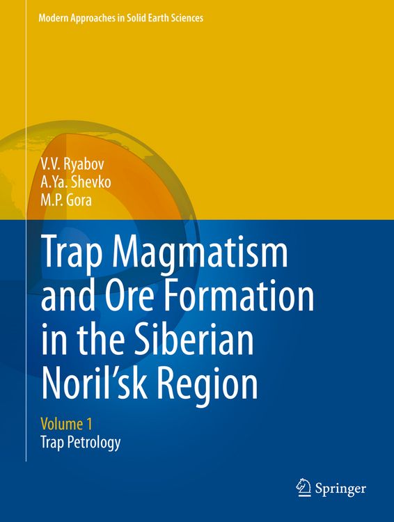 Produktbild: Trap Magmatism and Ore Formation in the Siberian Noril'sk Region