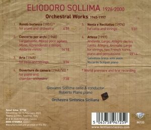 Produktbild: Sollima:Orchestral Works (1945-1997)