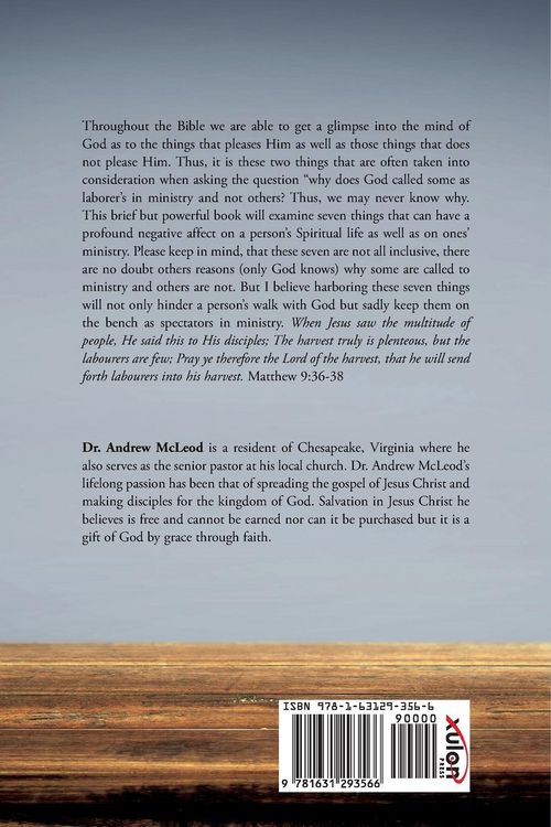 Produktbild: Seven Things That Will keep You and or Your Ministry on The Bench