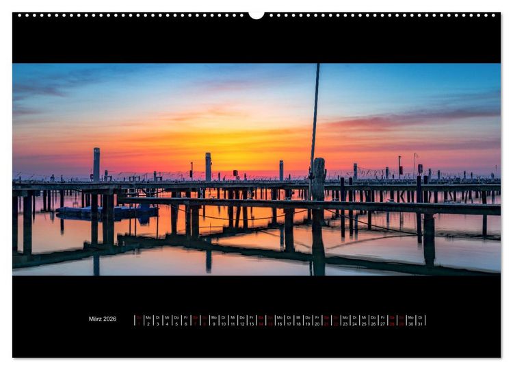 Produktbild: Ostholstein - Land und Wasser zwischen Sonnenauf- und Sonnenuntergang (Wandkalender 2026 DIN A2 quer), CALVENDO Monatskalender