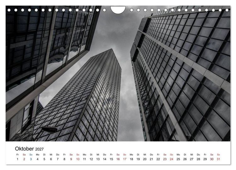 Produktbild: Frankfurt am Main bei Tag und Nacht (Wandkalender 2027 DIN A4 quer), CALVENDO Monatskalender