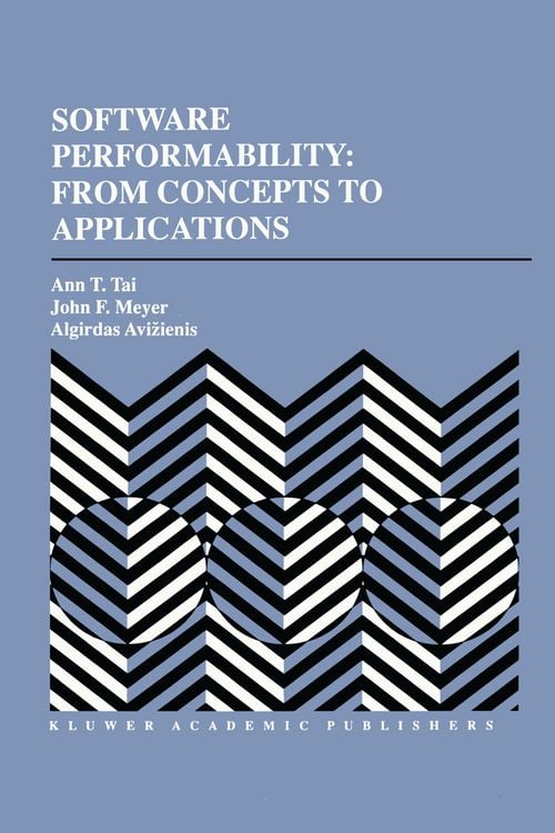 Produktbild: Software Performability: From Concepts to Applications