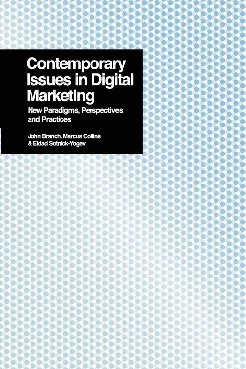 Produktbild: Contemporary Issues in Digital Marketing