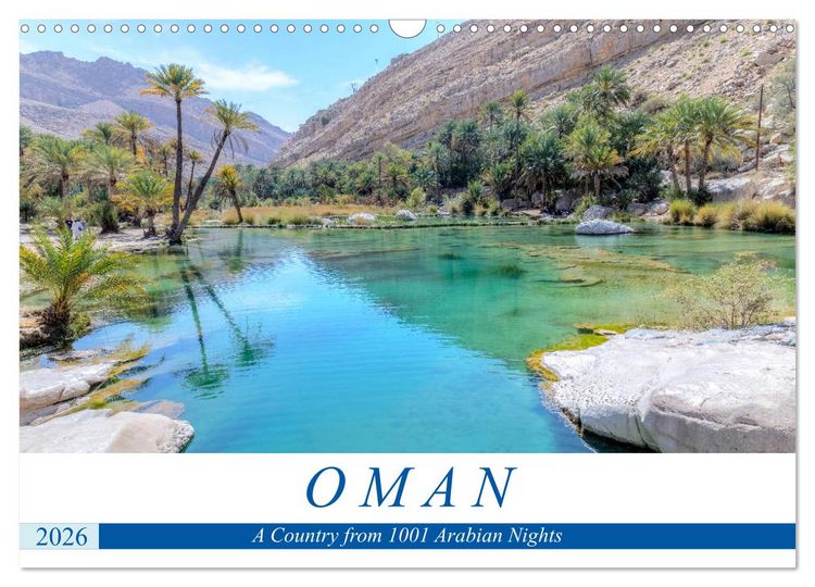 Produktbild: Oman (Wall Calendar 2026 DIN A3 landscape), CALVENDO 12 Month Wall Calendar