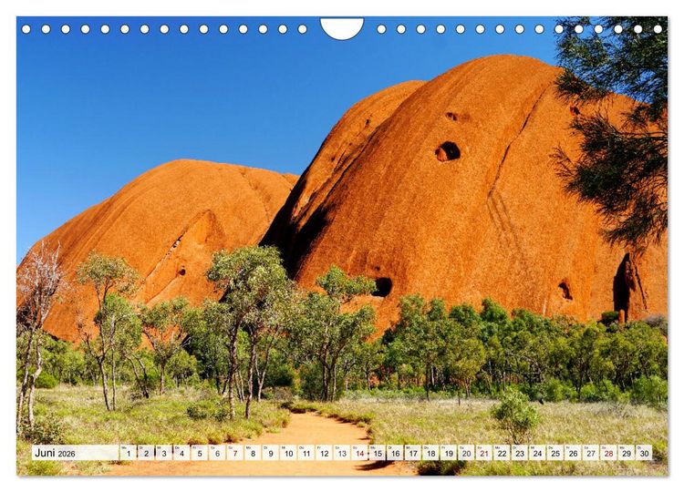 Produktbild: Australien - "Nur wo Du zu Fu&szlig; warst, bist Du wirklich gewesen" (Wandkalender 2026 DIN A4 quer), CALVENDO Monatskalender