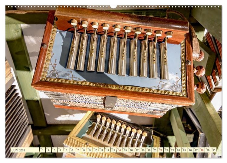 Produktbild: Concertina und Bandoneon (Wandkalender 2026 DIN A2 quer), CALVENDO Monatskalender
