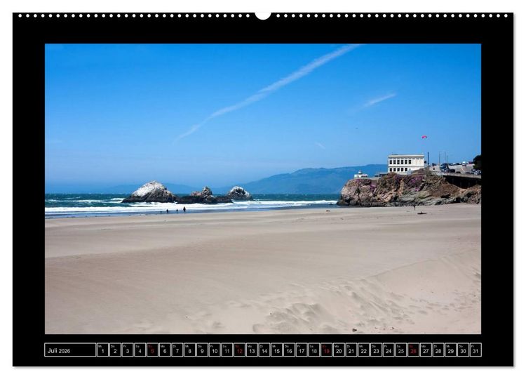 Produktbild: Wunderbares San Francisco (Wandkalender 2026 DIN A2 quer), CALVENDO Monatskalender