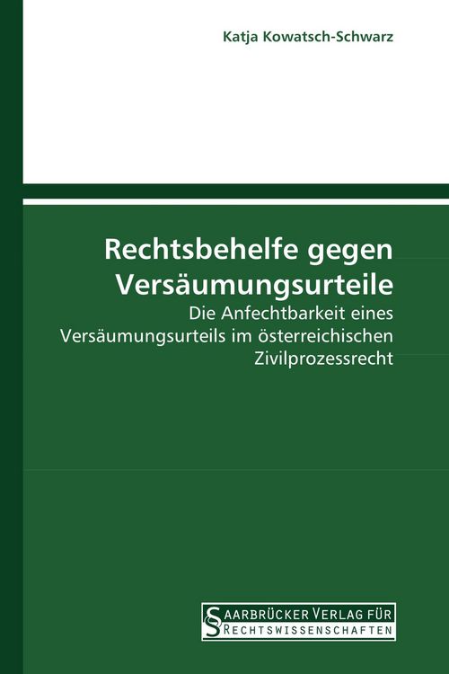 Produktbild: Rechtsbehelfe gegen Vers&auml;umungsurteile