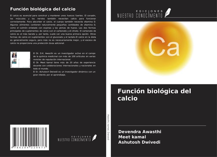 Produktbild: Funci&oacute;n biol&oacute;gica del calcio