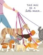 Produktbild: Love Muchly Greeting Cards: Thank You - This may be a little much (Pack of 6)