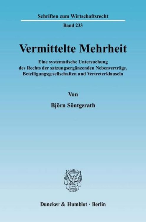 Produktbild: Vermittelte Mehrheit.