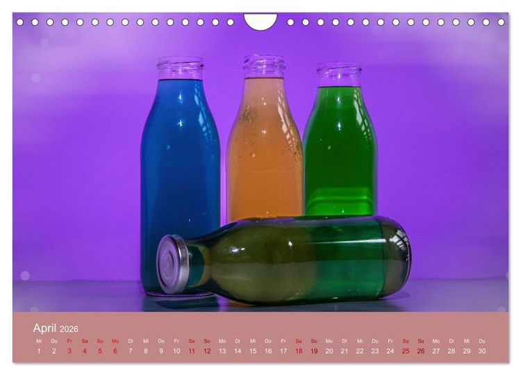 Produktbild: Die gute alte Milchflasche (Wandkalender 2026 DIN A4 quer), CALVENDO Monatskalender