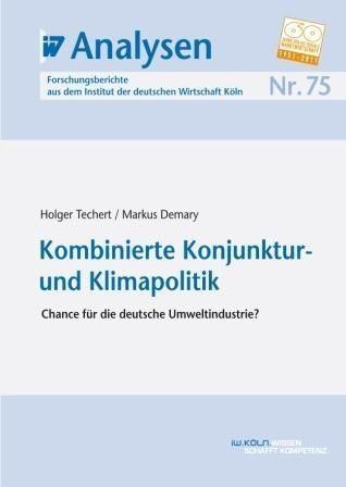 Produktbild: Kombinierte Konjunktur- und Klimapolitik